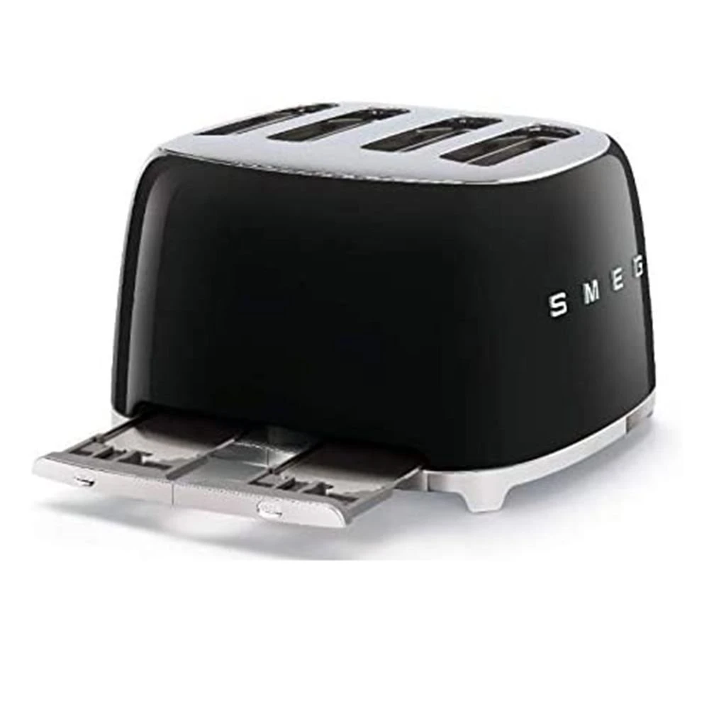 Deals ❤️ SMEG 4-Slot Toaster | Black Black & Stainless ???? 6 Deals ❤️ SMEG 4-Slot Toaster | Black Black & Stainless ???? - Image 4