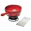 Best Sale ???? Emile Henry Fondue Pot With Forks | Burgundy Red ???? -KitchenAid Sales Store 349922 ceramic cheese fondue pot burgund