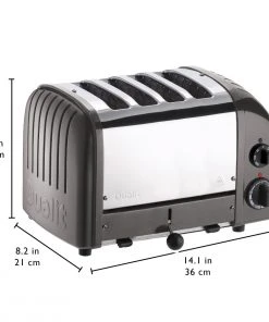 Coupon ???? Dualit NewGen Classic 4-Slice Toaster | Charcoal Black ???? 10 Coupon ???? Dualit NewGen Classic 4-Slice Toaster | Charcoal Black ???? -KitchenAid Sales Store 4char3