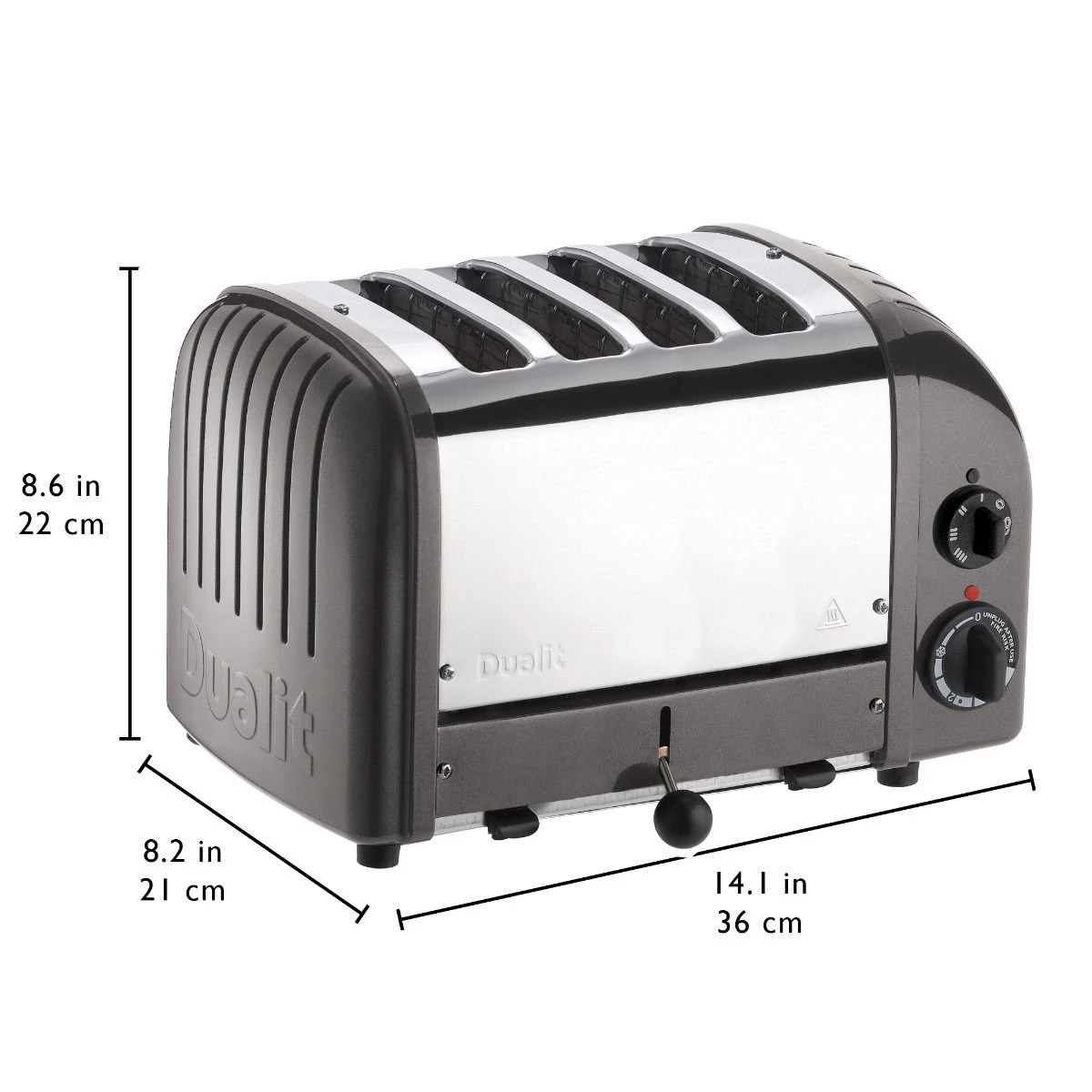 Coupon ???? Dualit NewGen Classic 4-Slice Toaster | Charcoal Black ???? 5 Coupon ???? Dualit NewGen Classic 4-Slice Toaster | Charcoal Black ???? - Image 3