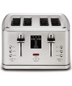 Buy ???? Cuisinart 4-Slice Digital Toaster With MemorySet Feature Stainless Steel ????