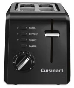 Budget ⭐ Cuisinart 2-Slice Compact Toaster | Black Black ❤️