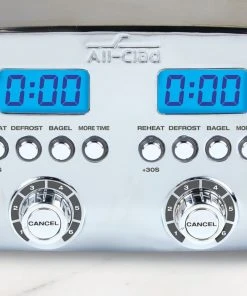 New ???? All-Clad Digital Stainless Steel Toaster | 4-Slice Steel ???? -KitchenAid Sales Store 5275920 0519 v01