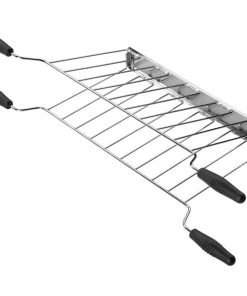 Best Pirce ???? SMEG Toaster Accessories | 4-Slice Sandwich Racks (2-piece) Black & Stainless ???? -KitchenAid Sales Store 61csdminltl. ac sl1494