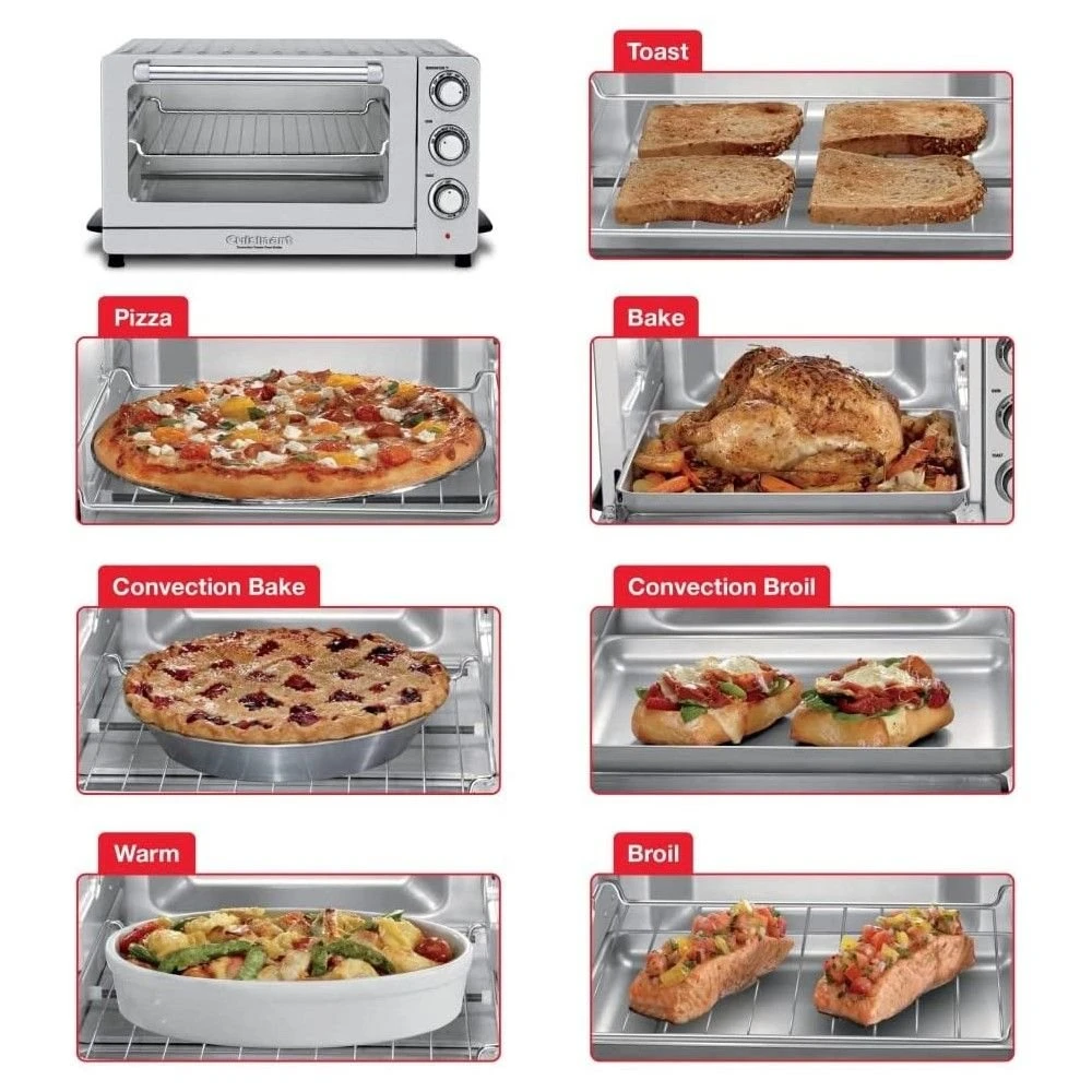 Coupon ✔️ Cuisinart Convection Toaster Oven Broiler | Stainless Steel Stainless Steel ???? 6 Coupon ✔️ Cuisinart Convection Toaster Oven Broiler | Stainless Steel Stainless Steel ???? - Image 4