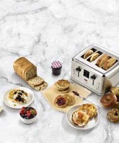 Buy ???? Cuisinart 4-Slice Digital Toaster With MemorySet Feature Stainless Steel ???? -KitchenAid Sales Store 61vwgcqsx l. ac sl1024