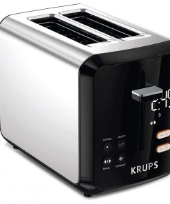 Best deal ???? Krups 2-Slice My Memory Digital Toaster | Stainless Steel Black & Stainless ✨