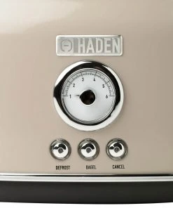 Deals ???? Haden Dorset 2-Slice Stainless Steel Toaster | Putty Beige Tan ???? -KitchenAid Sales Store 75003dorsettoasterdetail2