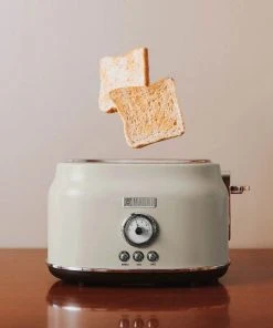 Deals ???? Haden Dorset 2-Slice Stainless Steel Toaster | Putty Beige Tan ???? -KitchenAid Sales Store 75003dorsettoastersm1