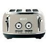 Flash Sale ???? Haden Dorset 4-Slice Stainless Steel Toaster | Putty Beige Tan ⌛ -KitchenAid Sales Store 75039 dorset toaster front