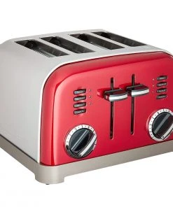 Brand new ???? Cuisinart 4-Slice Classic Metal Toaster | Metallic Red Red ????