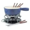 Flash Sale ???? Swissmar Lugano 9-Piece Cast Iron Fondue Set | Deep Blue Blue, Navy Blue ???? -KitchenAid Sales Store 81mvztzji l. ac sl1500