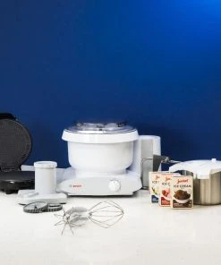 Deals ???? Bosch Universal Plus 6.5-Quart Mixer + Ice Cream Maker & Spiralizer Bundle White ???? -KitchenAid Sales Store bosch mixer bundle