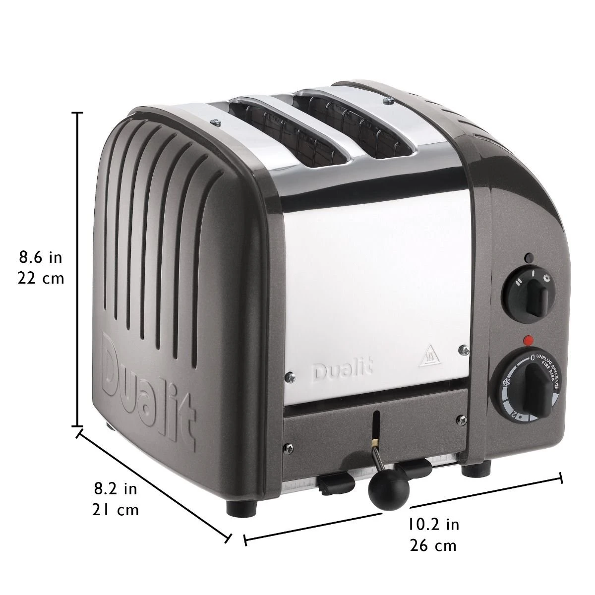 Hot Sale ✔️ Dualit NewGen Classic 2-Slice Toaster | Charcoal Black ???? 5 Hot Sale ✔️ Dualit NewGen Classic 2-Slice Toaster | Charcoal Black ???? - Image 3