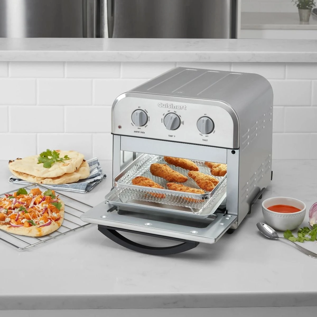 Flash Sale ⭐ Cuisinart Compact AirFryer Toaster Oven | Stainless Steel Stainless Steel ???? 6 Flash Sale ⭐ Cuisinart Compact AirFryer Toaster Oven | Stainless Steel Stainless Steel ???? - Image 4