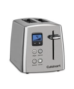 Best deal ???? Cuisinart 2-Slice Countdown Stainless Steel Toaster Silver ????
