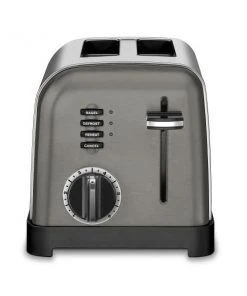 Best Pirce ???? Cuisinart 2 Slice Classic Metal Toaster | Black & Brushed Stainless Steel Black ????
