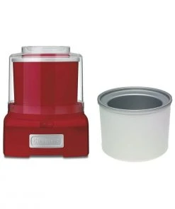 Wholesale ???? Cuisinart Frozen Yogurt, Ice Cream & Sorbet Maker + Extra Bowl | Red Red ????