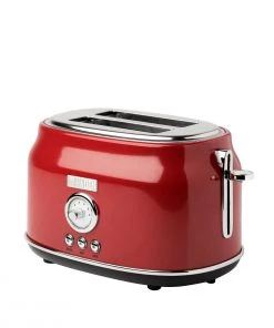 Best reviews of ⭐ Haden Dorset 2-Slice Stainless Steel Toaster | Red Red ⌛