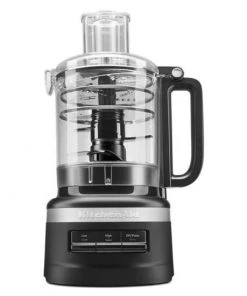 Deals ???? KitchenAid Refurbished 9-Cup Food Processor Plus | Black Matte Black ????