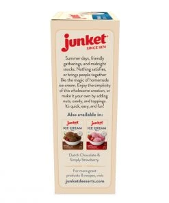 Hot Sale ❤️ Junket Ice Cream Mix | Vanilla ???? -KitchenAid Sales Store junket ice cream vanilla 3d left