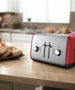 Best deal ✨ KitchenAid 4-Slice Toaster With Manual High-Lift Lever | Empire Red Red ???? -KitchenAid Sales Store ka toaster 2 1