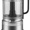Best deal ❤️ KitchenAid Refurbished 5-Cup One Touch Food Chopper | Contour Silver Silver ???? -KitchenAid Sales Store kfc0516cu