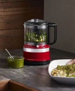 Budget ???? KitchenAid Refurbished 3.5-Cup Mini Food Processor | Empire Red Red ???? -KitchenAid Sales Store kfc3516er kitchenaid mini food processor empire red 1