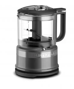 Promo ???? KitchenAid Refurbished 3.5-Cup Mini Food Processor | Liquid Graphite Gray, Grey ????