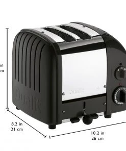 Brand new ???? Dualit NewGen Classic 2-Slice Toaster | Matte Black Black ???? -KitchenAid Sales Store matte3