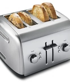 Promo ⭐ KitchenAid 4-Slice Toaster With Manual High-Lift Lever | Brushed Stainless Steel Steel ????