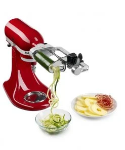 New ???? KitchenAid Refurbished Spiralizer With Peel, Core, & Slice Attachment Steel ✨