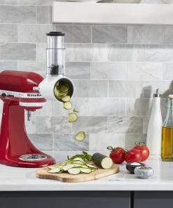 Buy ???? KitchenAid Refurbished Fresh Prep Slicer/Shredder Attachment White ???? -KitchenAid Sales Store slicerls 1