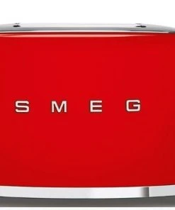 Outlet ⌛ SMEG 2-Slice Toaster | Red Red ???? -KitchenAid Sales Store smeg 50 s retro 2 slice toaster red