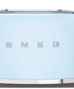 Hot Sale ???? SMEG 2-Slice Toaster | Pastel Blue Blue ✨ -KitchenAid Sales Store smeg 50 s retro drip coffee maker pastel blue tsf01pbus