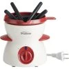 Coupon ???? Trudeau Electric 7-Piece Chocolate Fondue Set Red ✨ -KitchenAid Sales Store trudeau 12 qt. electric chocolate enameled fondue set