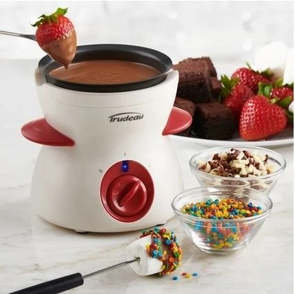 Coupon ???? Trudeau Electric 7-Piece Chocolate Fondue Set Red ✨ 4 Coupon ???? Trudeau Electric 7-Piece Chocolate Fondue Set Red ✨ - Image 2