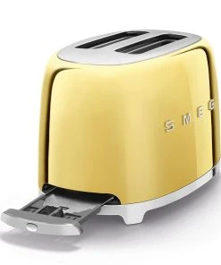 Flash Sale ???? SMEG 2-Slice Toaster | Gold Gold ???? -KitchenAid Sales Store tsf01gous gold 2 slice toaster with removable crumb tray