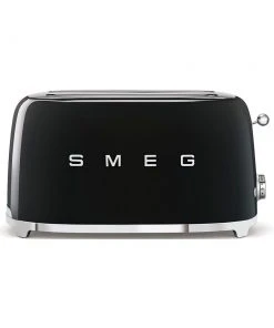 Budget ???? SMEG 4-Slice Toaster | Black Black ????