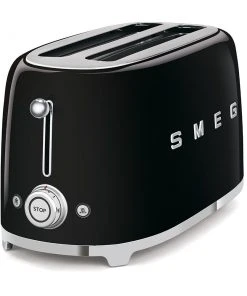 Budget ???? SMEG 4-Slice Toaster | Black Black ???? -KitchenAid Sales Store tsf02blus 2