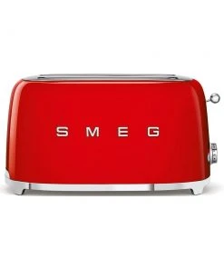 New ???? SMEG 4-Slice Toaster | Red Red ????
