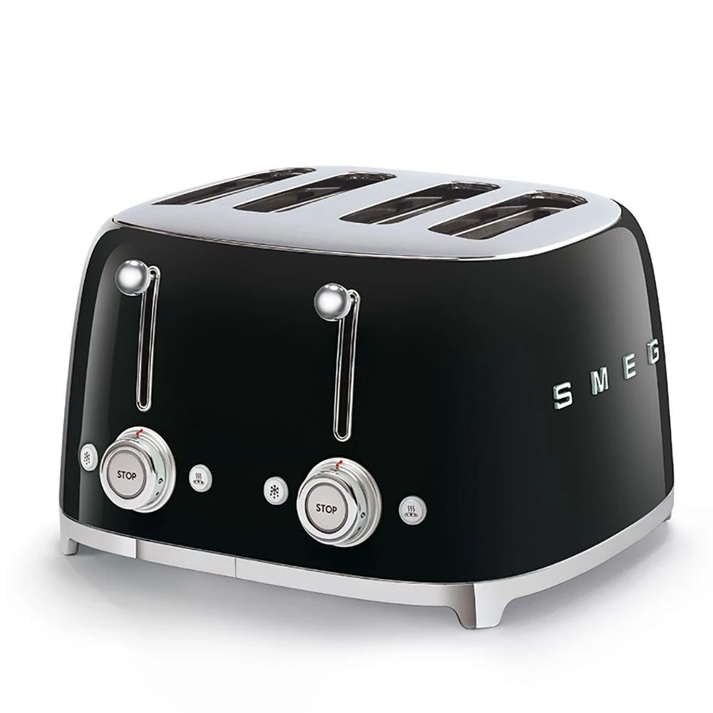 Deals ❤️ SMEG 4-Slot Toaster | Black Black & Stainless ???? 3 Deals ❤️ SMEG 4-Slot Toaster | Black Black & Stainless ????