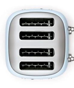Flash Sale ⌛ SMEG 4-Slot Toaster | Pastel Blue Blue ???? -KitchenAid Sales Store tsf03pbus 2