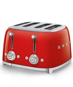 Best reviews of ???? SMEG 4-Slot Toaster | Red Red ❤️
