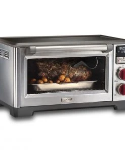 Cheap ???? Wolf Gourmet Elite Countertop Oven With Red Knobs Silver ✨