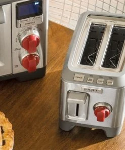 Wholesale ???? Wolf Gourmet 2-Slice Toaster | Red Knobs Red, Stainless Steel ???? -KitchenAid Sales Store wgtr102s lifestyle 2000