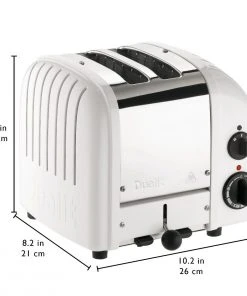 Top 10 ✨ Dualit NewGen Classic 2-Slice Toaster | White White ???? -KitchenAid Sales Store white3 1